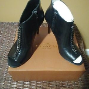 New COACH heel boots - never worn